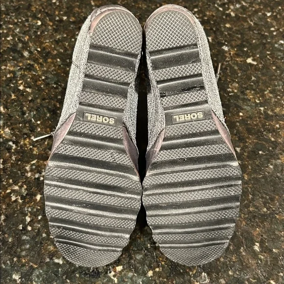 Sorel Lace Up Hidden Wedge Ankle Boots Lexie Women’s Sz 7.5 LIKE NEW LL5316-052 - Picture 7 of 9